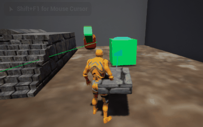 Weapon switch demonstration.